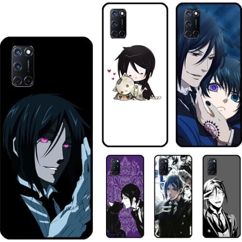 Sebastian Black Butler Phone Case For OPPO A91 A83 A15 A92 A72 A52 A5S A3S A1K F5 F7 A5 A9 A53 A31 2020 Reno 2 Z