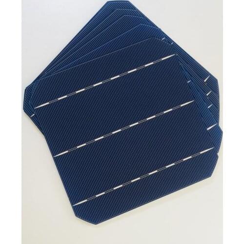 ALLMEJORES 50pcs solar cells Monocrystalline 0.5V 9.6A The top quatlity Grade A 156mm paniel cell for diy 24V Mono solar panel