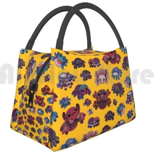 Cooler Lunch Bag Picnic Bag Tarantulas Tarantula Spider Cute Kawaii Animal Arthropod Invertebrate Theraphosidae