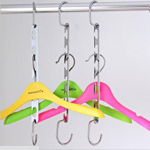 High Quality Non Slip Wardrobe Closet Space Saver Wonder Metal Magic Hanger High Quality Non Slip Wardrobe Closet Space Saver