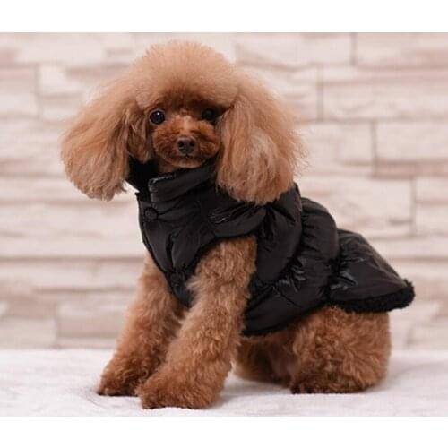 XS-3XL small large dog clothes pet Down coat pet apparel Wholesale dog Winter Clothing for pets cheap pet Clothes for Chihuahua