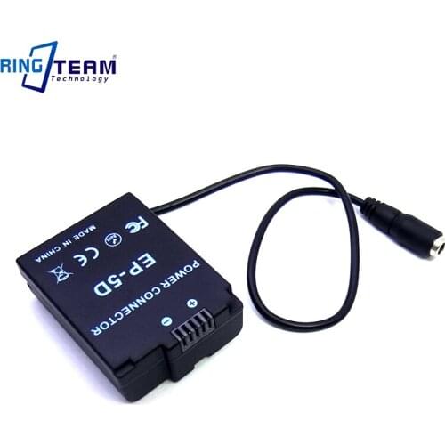 10Pcs/Lot EP5D EP-5D DC Coupler EN-EL21 Fake Battery Power Supply Connector 4.0*1.7mm for Nikon 1 V2 1V2 Cameras