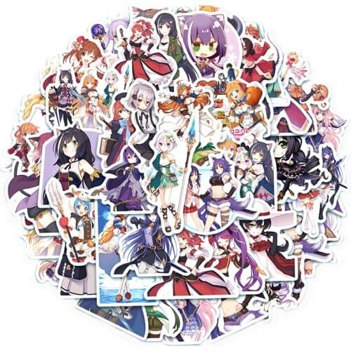 50Pcs Re: Give Animation Mobile Game Cartoon Link Princess Sticker For Refrigerator Scrapbook Diary Manual DIY Girls Toy Sticker