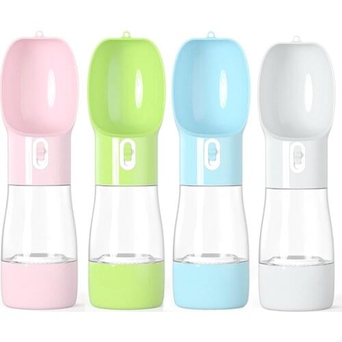 Pet Dog Water Bottle Feeder Bowl Portable Water Food Bottle Puppy Dog Outdoor Travel Drinking Bowls Water Bowl for Cat Dogs