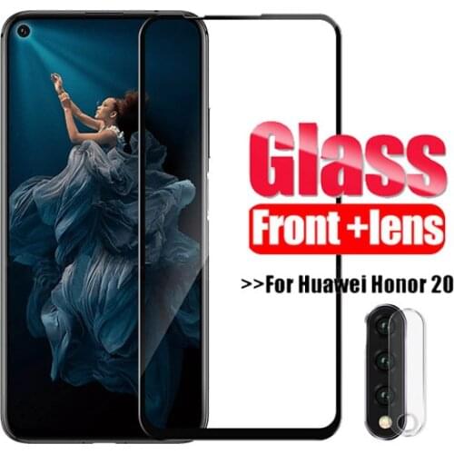 For Huawei Honor 20 Glass Honor 20 Tempered Glass For Huawei Honor20 Pro Honer20 YAL-L21 YAL-L41 Camera film Screen Protector