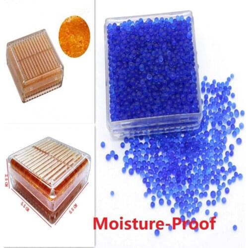 Reusable Silica Gel Box Silicagel Moisture Absorber Moisture-Proof Desiccant Box Color Changing Indicating Suit for Equipment