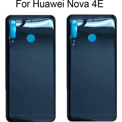 100% New Battery Back Rear Cover Door Housing For Huawei Nova 4E Battery Back Cover For Huawei Nova 4 E Repair Parts Replacement