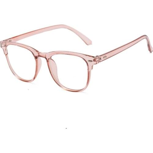 Anti Blue Ray Glasses for Women Vintage Blue Light Blocking Mens Eyeglasses for Computer Square Clear Glasses Frame Gafas 2021