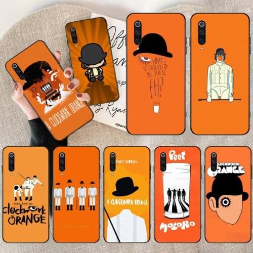PENGHUWAN Clockwork Orange Bling Cute Phone Case for Redmi Note 8 8A 7 6 6A 5 5A 4 4X 4A Go Pro Plus Prime