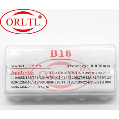 Common Rail Injector Adjustment Washers B16 Shims Size 1.08MM-1.17MM For Repair Kit Gasket