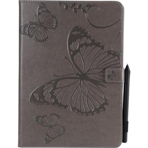 Butterfly Pattern Tablet Protective Shell for IPad Air 3 Case Pro 10.5 inch 2019 Fundas Cover Smart Stand Skin Sleep Wake Up+pen