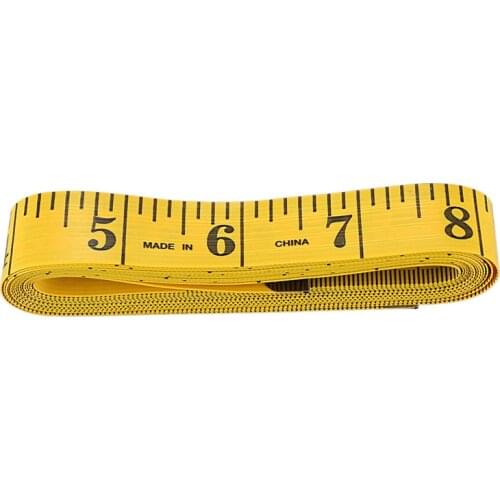 Yellow Tailor Craft Flexible Ruler Measuring Tape 300 cm