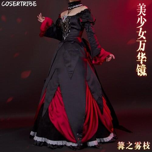 Anime Bishoujo Mangekyou Kagarino Kirie Party Dress Gorgeous Uniform Cosplay Costume Women Halloween Free Shipping New 2019