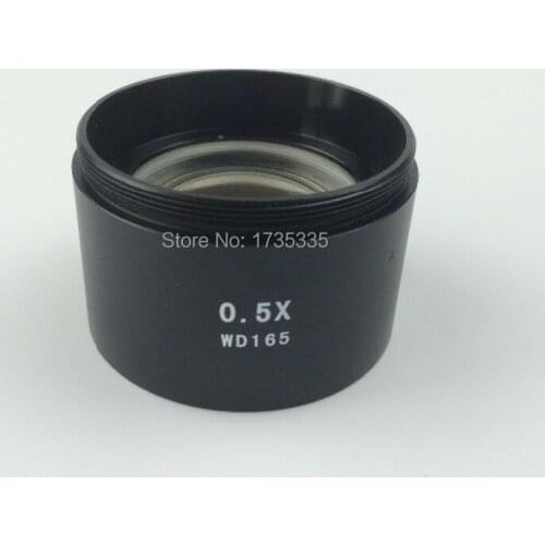 0.5X Barlow Lens for Stereo Microscopes with 48mm mounting size
