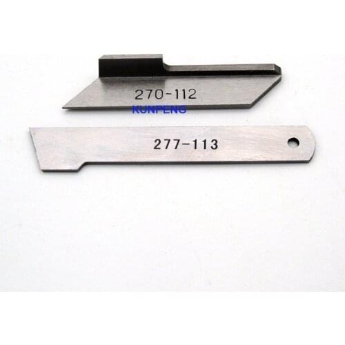 1SET #270-112+277-113 Upper & Lower KNIFE fit for RIMOLDI B27 327 329 330 527 529 627 629
