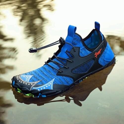 Water Shoes Men Sneakers Barefoot Outdoor Beach Upstream Aqua Shoes Quick-Dry River Sea Diving Swimming Big size 46 New Arrival
