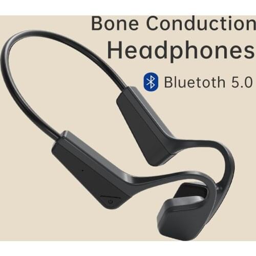 DOSII V11 Bone Conduction Earphones Bluetooth Wireless Running Headphones with Microphone Handsfree for Xiaomi Redmi 2021 New