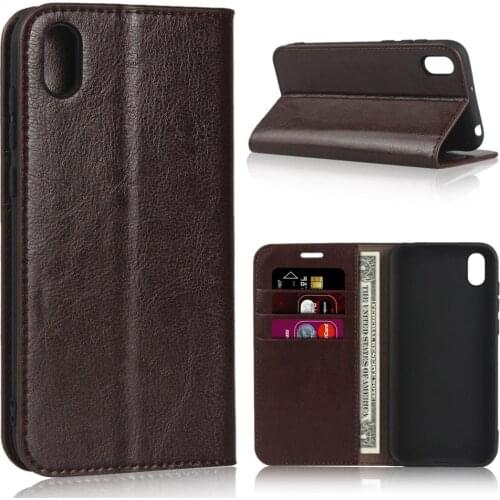For huawei Y5 2019 Case Luxury Flip Genuine Leather Phone Cove Fundas Para Coque Capa For huawei Y5 2019