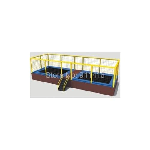 Amusement park children 2 in 1 trampoline bed CIT-A1524