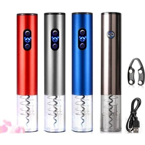 Electric Wine Opener Automatic Corkscrew Wine Bottle Openers Kitchen Accessories Vino Wine Opener Corkscrew Openers Type Feature