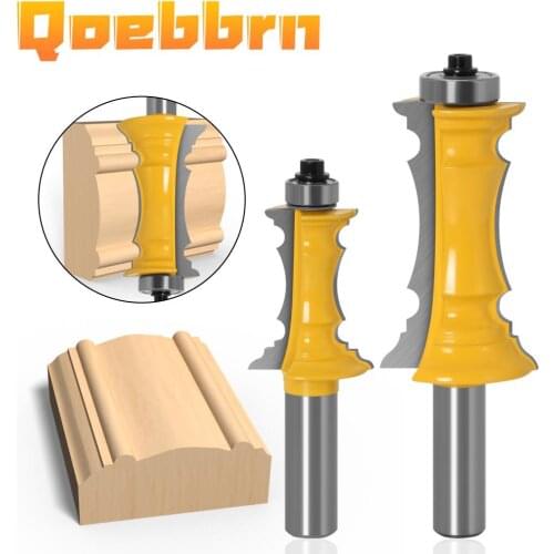 Mitered Door & Drawer Molding 2 Bit 1/2" Shank 12mm shank Line knife Woodworking cutter Tenon Cutter for Woodworking Tools