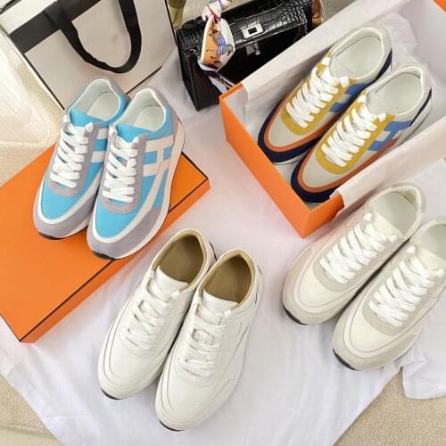 Women Casual Shoes Mixed Colors Platform Ladies Sneakers Breathable Walking Silk Gym Sport Flats Shoes Bordered Zapatos De Mujer