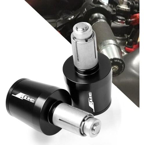 Motorcycle CNC Aluminum Alloy Accessories Hand Bar Ends Handlebar Grips Caps Cover For 990 SMR SMT 2009 2010 2011 2012 2013