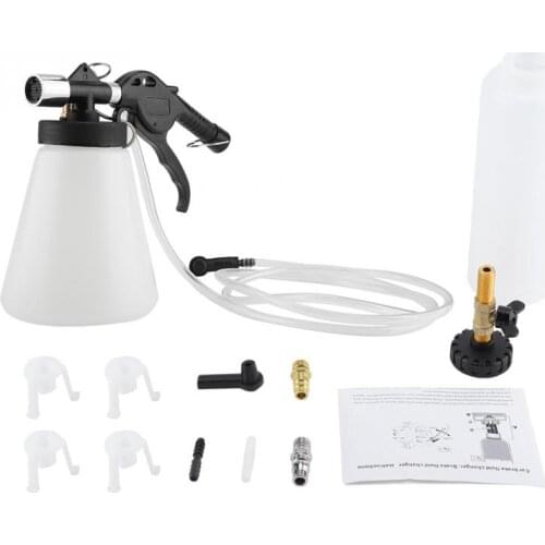 Car Brake Bleeder Bleeding Fluid Change Kit Air Pneumatic Garage Vacuum Tool Set 90-120PSI