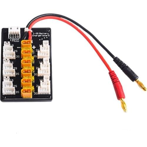 XT30 Parallel Charging Board 1-3S Battery for RC IMAX B6 Charger RC Car Drone Balance Charge Parts