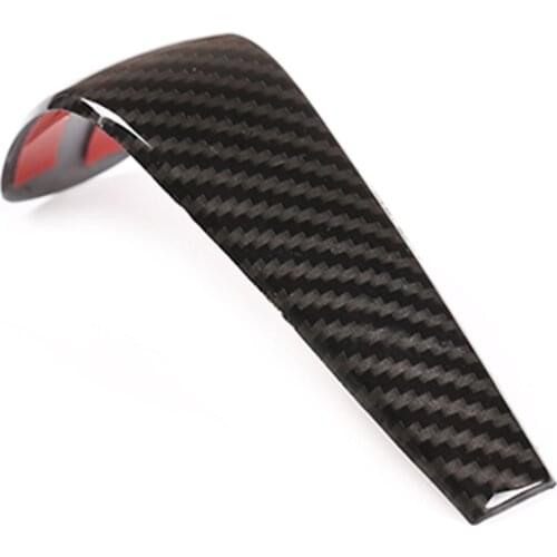 For Bmw E90 3 Series 2005-2012 Carbon Fiber Color Abs Gear Shift Knob Head Cover Trim Car Accessories