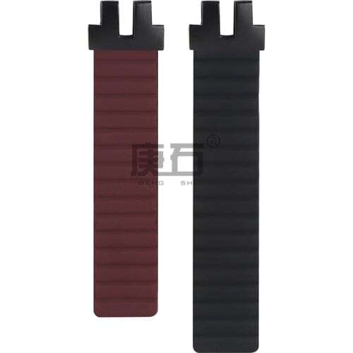 Silicone Double sided Magnetic watch band Strap PRG-300 330 PRW-6000 PRW-6100 PRW-3000 PRW-3100