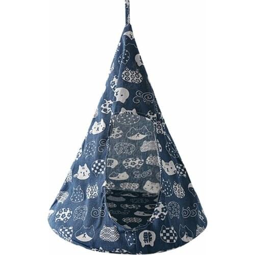Cute Removable Pet Hanging House Conical Hammock Washable Tent for Small Dogs Cats C1