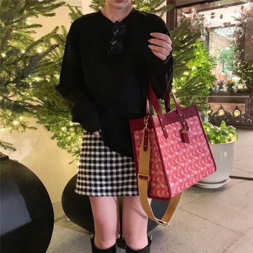 Fashion Printed Tote Bag Female 2020 New Female Bag Large Capacity Handbag Shoulder Messenger Bag Women Purse and Handbags