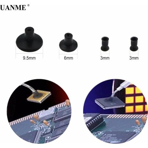 UANME Anti-static Mini SMT/ SMD IC Chip BGA Vacuum Pump Suction Pen + 4 different nozzels, Vacuum picker