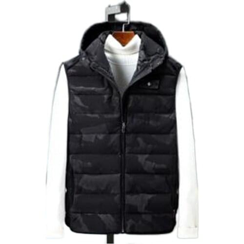 Plus Size 7XL 8XL 9XL New Autumn Winter women men Fashion Extra Large Warm Vest Camouflage Print Loose women Vest Couple vest