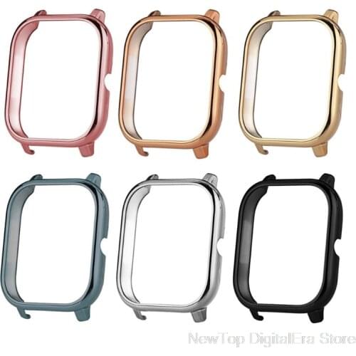 Hard PC Shell Screen Protector Slim Protective Frame Case Cover for Hua-mi Amaz-fit GTS Smart Watch S26 20 Dropshipping