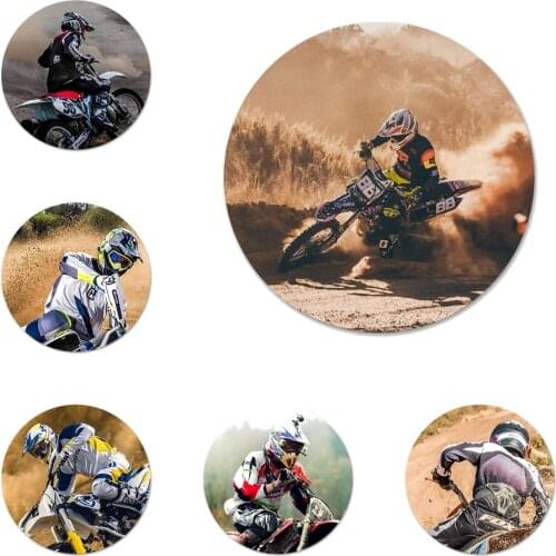 Motocross moto cross dirtbikes Icons Pins Badge Decoration Brooches Metal Badges For Backpack Decoration