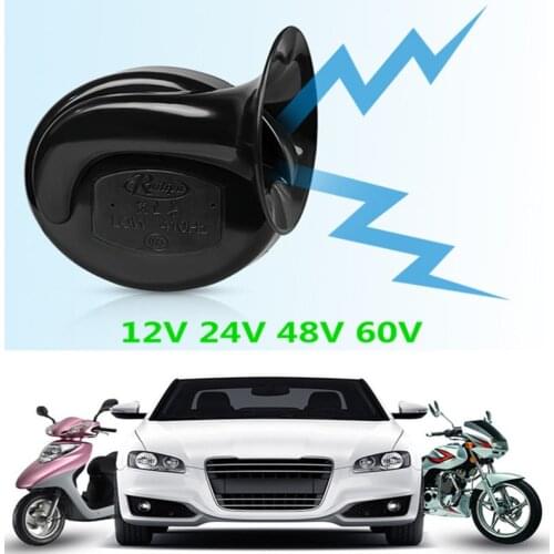 115dB horn for truck car horn shape 12v electric 48v angry snail air horn sound for motorcycle auto parts