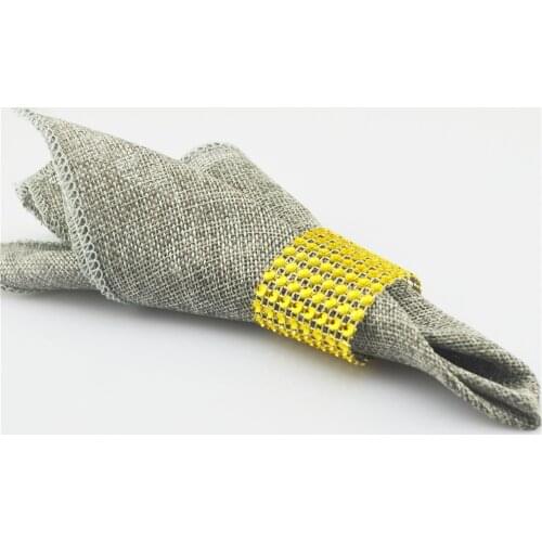 10pcs Imitation Linen cotton Napkins Handkerchief Table Dinner Tea Napkin For Wedding Birthday Christmas Home Party Decor