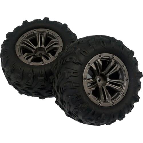 2Pcs RC Rear Tyre For Four-wheel Drive Car 1:16scale XLH9130 Parts
