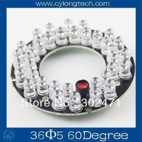 36 LED 5mm Infrared IR Led Board For Camera 60 Degree.CY36F5-60A