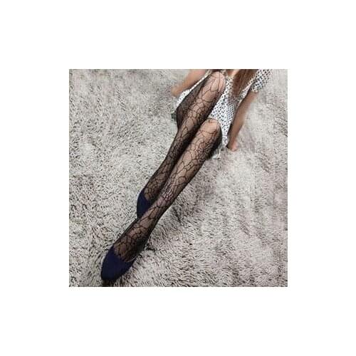 Free shipping spider design ladys fishnet tights sexy panyhose Slimming Solid Hosiery