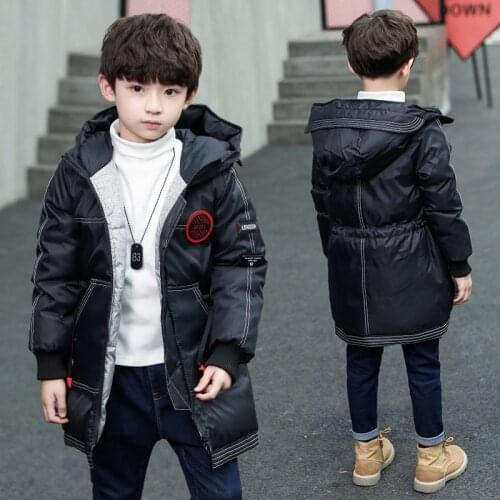 Childrens wear boys cotton-padded jacket new childrens winter coat