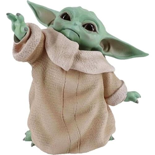 Star Wars Yoda Baby Action Figure Toys Hot Anime Baby Yoda Figure Action Toys Yoda Figuras Dolls Toy Gifts for Kids