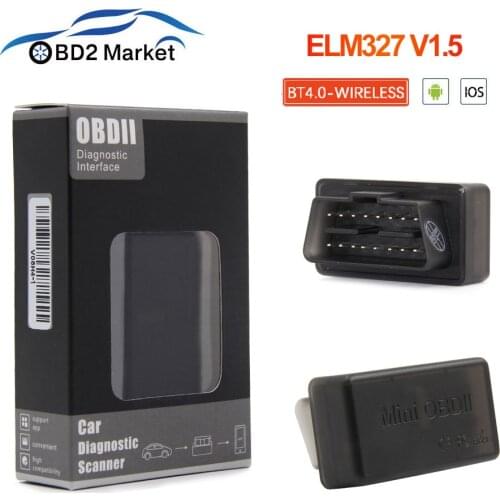 ELM 327 BT-Wireless 4.0 obd2 diagnostic tool OBD2 16Pin code reader car diagnostics scanner for IOS/Android For OBDII Protocol