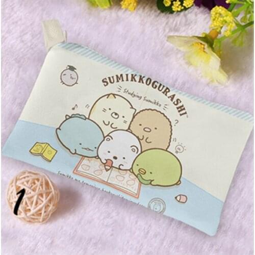 Sumikko Gurashi Anime Figures Cartoon Product Cosplay Accessories Customized Coin Pen Storage Bag Gifts Unisex Gift