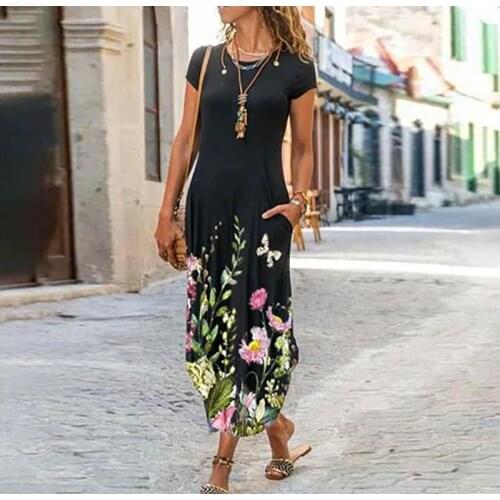 HQFZO Long Sleeve Summer Dresses