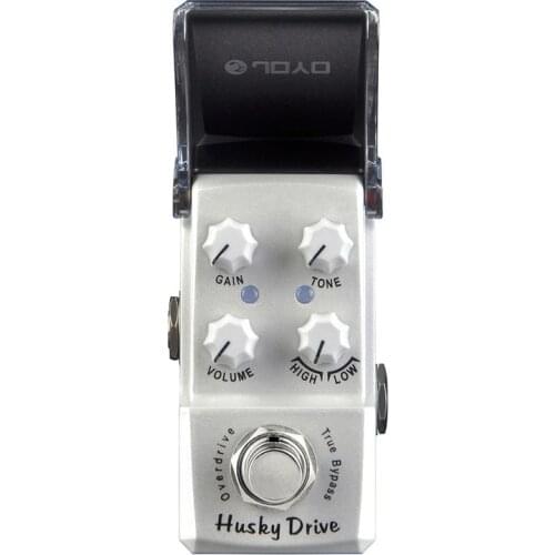 JOYO JF-314 Husky Drive Overdrive Guitar Effect Pedal Suit for Blues Solo High-Power Drive Booster True Bypass HIGH LOW Switch