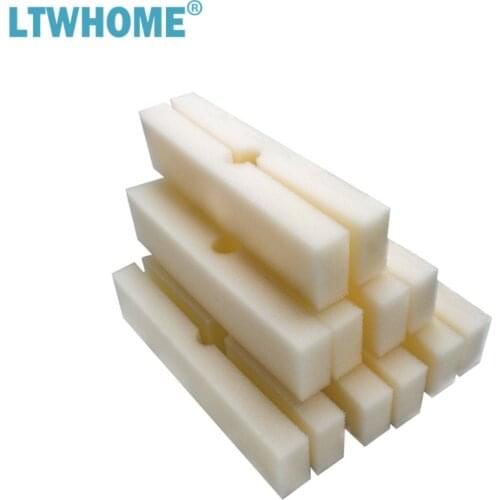 LTWHOME Pack of 12 Compatible Foam Filter Fit for Fluval FX5 and FX6 FX4 Aquarium Filter