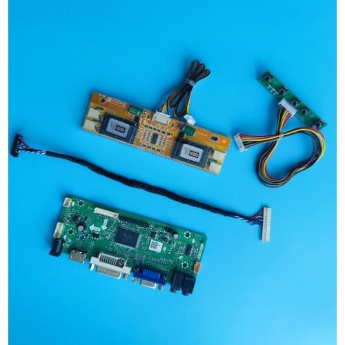 M.NT68676 For LTM190E4-L32/L03/L21/L02 1280X1024 4 lamps Controller board HDMI-compatible DVI Audio LCD LVDS kit 19" panel 30pin